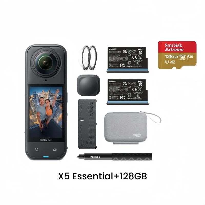 【New Arrival】 Insta360 X5 Essentials Bundle 8K Action camera