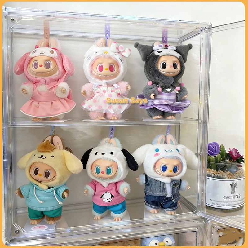 THE MONSTERS × Sanrio อะคริลิคโปร่งใส กล่องเก็บของ รูปที่ 4