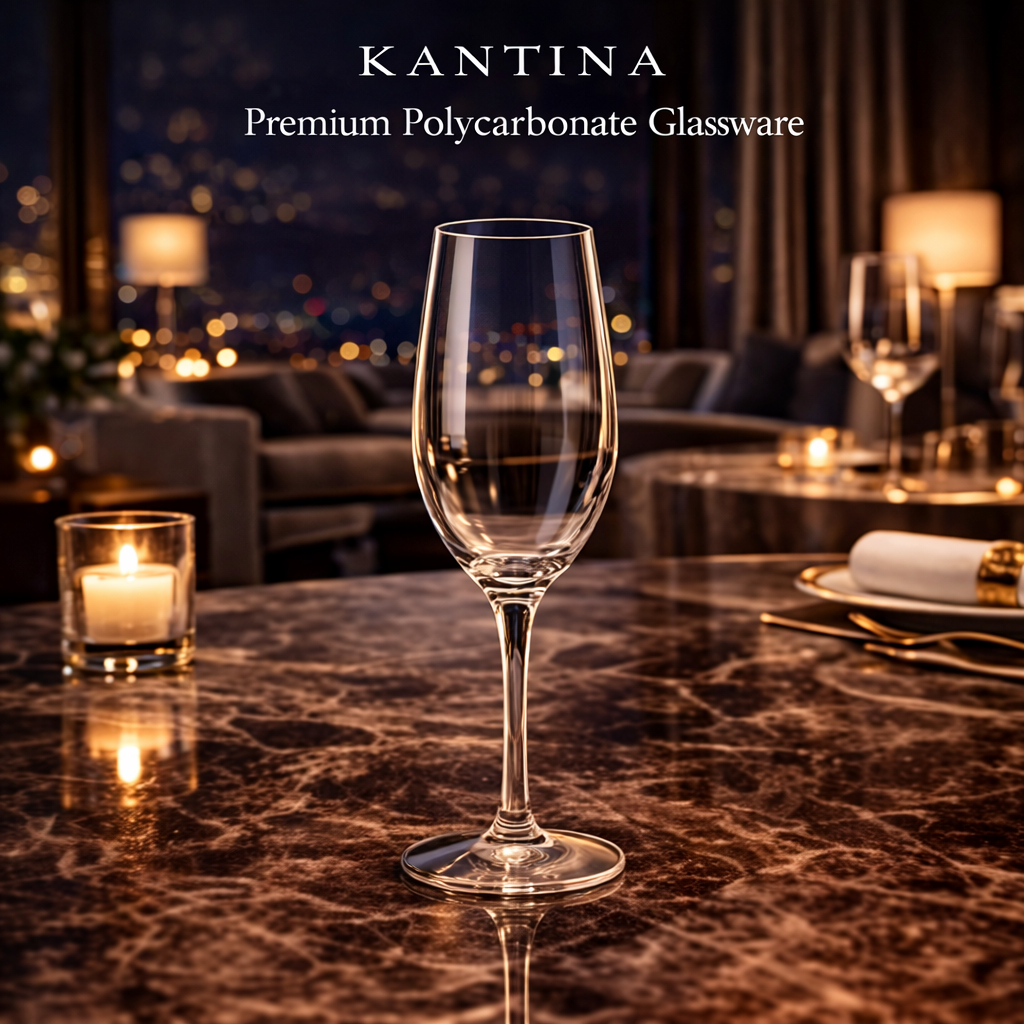 Kantina Best Seller แก้วไวน์แดงโพลีคาร์บอเนต 430ml รุ่น X037 Wine Glass