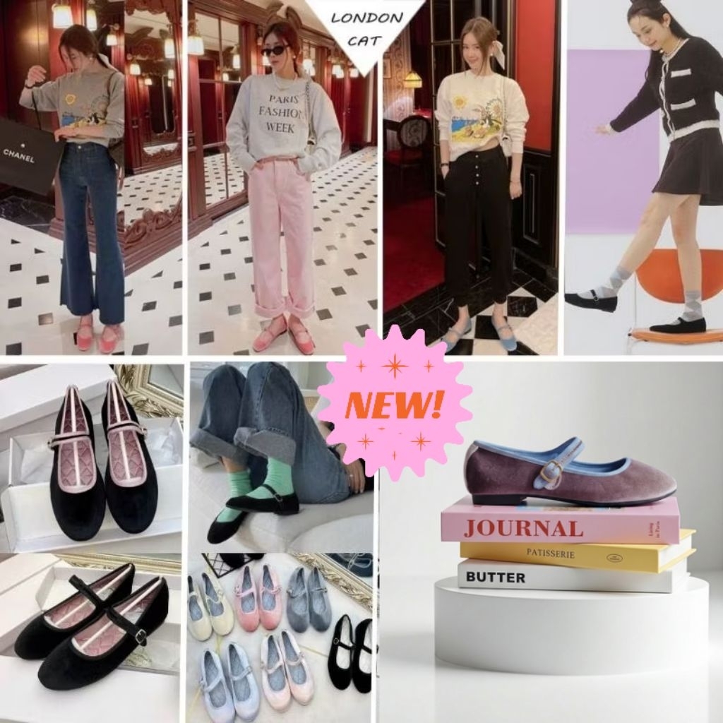 ส่งไว ภายใน 3 ชม.(พร้อมส่ง-ในไทย) แมรี่เจน นุ่ม ใส่สบาย น้ำหนักเบา