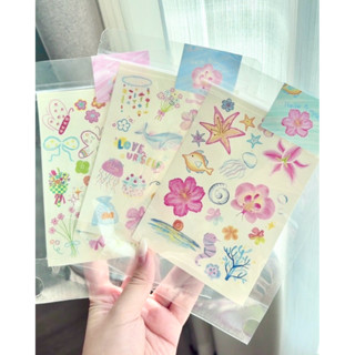 [ พร้อมส่งแบรนด์ไทย ] ☀️🐠 tattoo แทททูสติ๊กเกอร์กันน้ำ รอยสั…