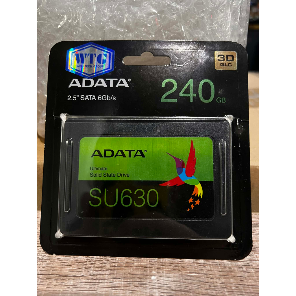 SSD Sata ADATA 240GB SU630 มือสอง ราคาสุดคุ้ม