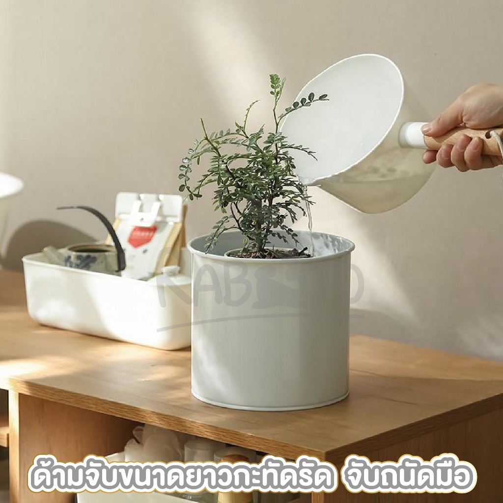 【RABITO สินค้าดี】กระบวยตักน้ำ ดีไซน์มินิมอล แข็งแรง รูปที่ 5