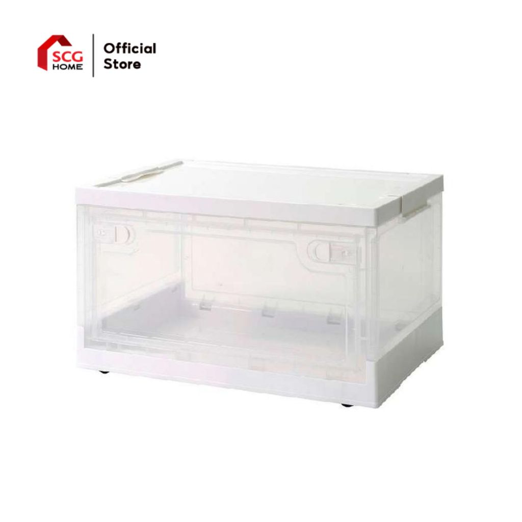 HOME CHOICE กล่องอเนกประสงค์พับได้ เปิดข้างได้ 55 ลิตร
