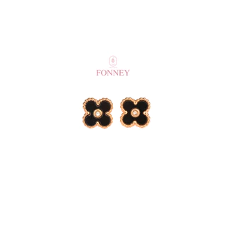 ER-00Fonney ต่างหู สแตนเลสแท้ไม่ลอกไม่ดำ