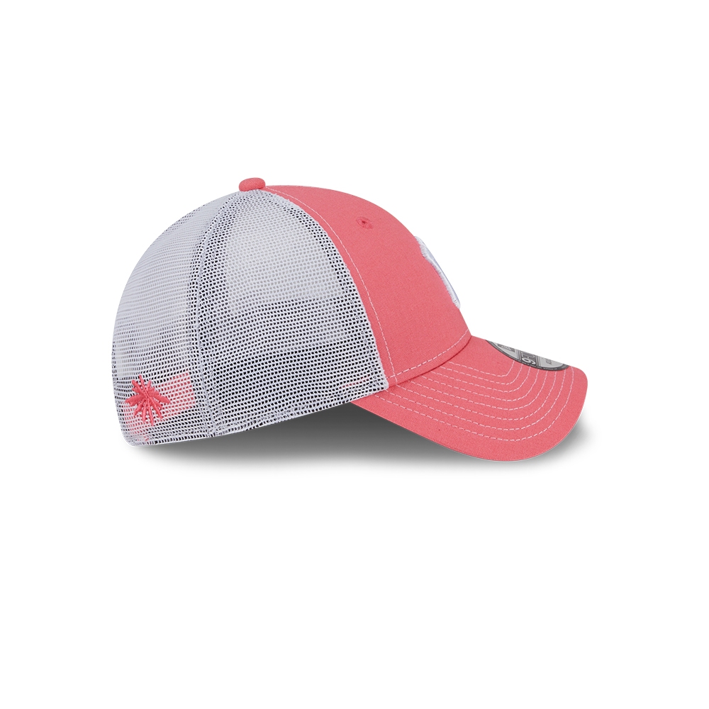New Era قبعة Trucker ‏9Forty ‏New York Yankees ‏Resort Blush — صورة 6