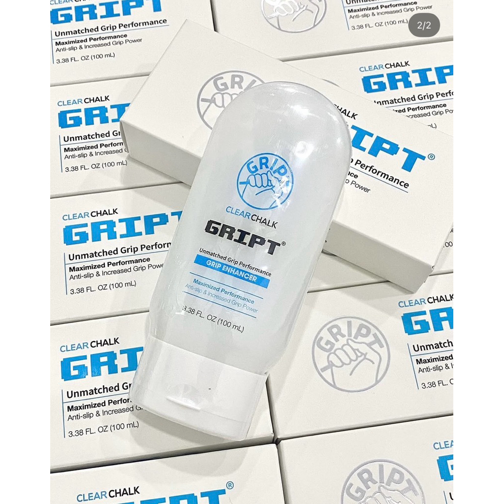 [พร้อมส่ง] GRIPT clear liquid chalk [100ml] For Pole Dance