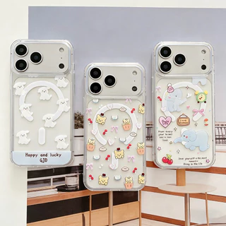 เคสใส พิมพ์ลาย สำหรับรุ่น iPhone 17 16 15 14 13 12 11 pro Max