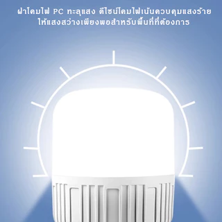 【HS】ยกชุด10หลอด หลอดไฟ LED E27 พร้อมสายยาว 5 เมตร แสงขาว ขั้วไฟพร้อมสาย ประหยัดพลังงาน สว่างจ้า ถนอมสายตา พร้อมส่งจากไทย