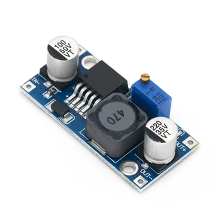LM2596 DC-DC Adjustable Buck Converter step down ตัวควบคุมแรงดันไฟฟ้า แบบปรับได้ พร้อมโวลต์มิเตอร์ LED TOOLIXClick to Co