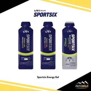Sportsix Energy Gel เจลให้พลังงาน พกพาง่าย รสชาติดี ไม่หนืด ดูดซึมง่าย ขนาด 45 กรัมให้พลังงาน 120 kcal แบบ1ซอง