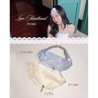 Cova ที่คาดผมลูกไม้มุกแท้