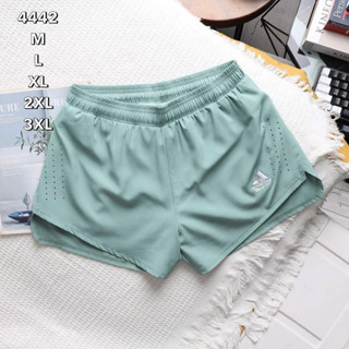 กางเกงวิ่งผู้หญิง มีซับในขาสั้น Running woman11