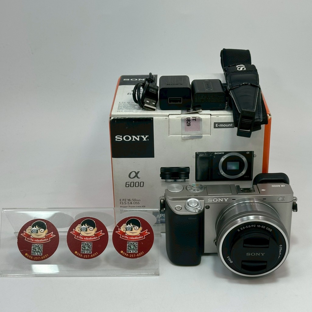 Sony A6000 + kit 16-50 ชัตเตอร์ 1524