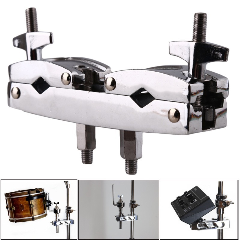 ปรับ QUICK RELEASE Multi-Clamp Cymbal Stand Holder CLAMP สําหรับกลอง Cymbal Stand Bracket