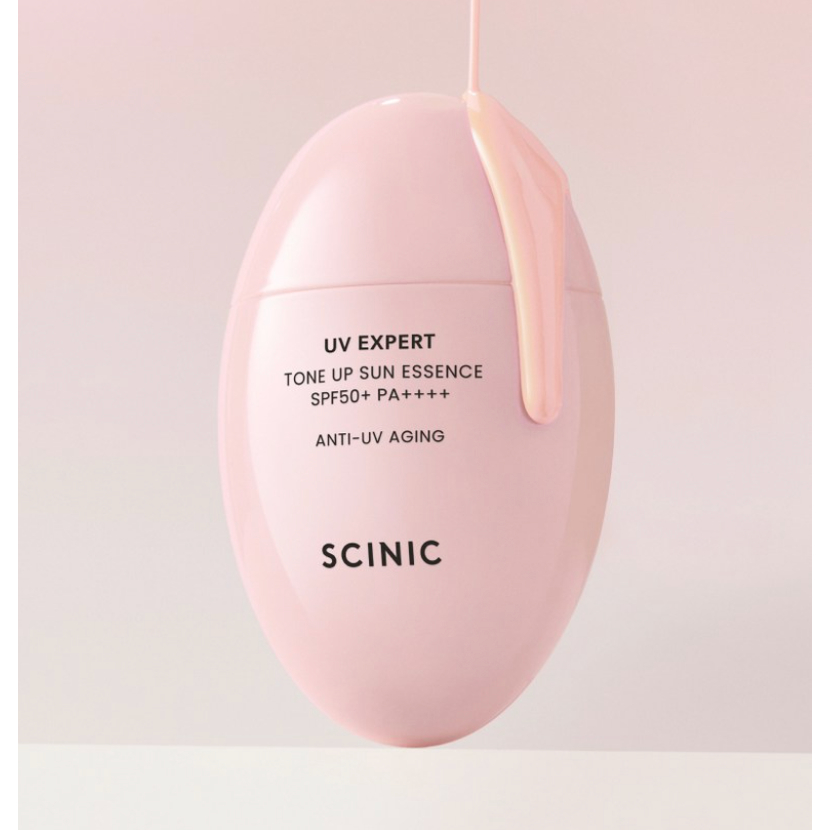 Scinic UV Expert Tone-Up Sun Essence SPF50+ PA++++ 50mL เอสเซ้นส์กันแดดโทนอัพ ช่วยต่อต้านริ้วรอย บำรุงผิวกระจ่างใส