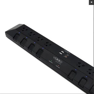 VEXXO Studio PowerStrip ปลั๊กไฟสตูดิโอ สีดำ รับประกันศูนย์ไทย สินค้าพร้อมส่งด่วน