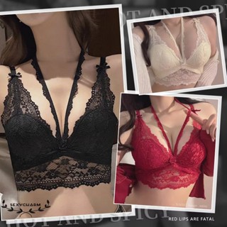 เสื้อชั้นในไร้โครง เสื้อในเซ็กซี่ใส่สบาย บราน่ารักผ้าลูกไม้ …