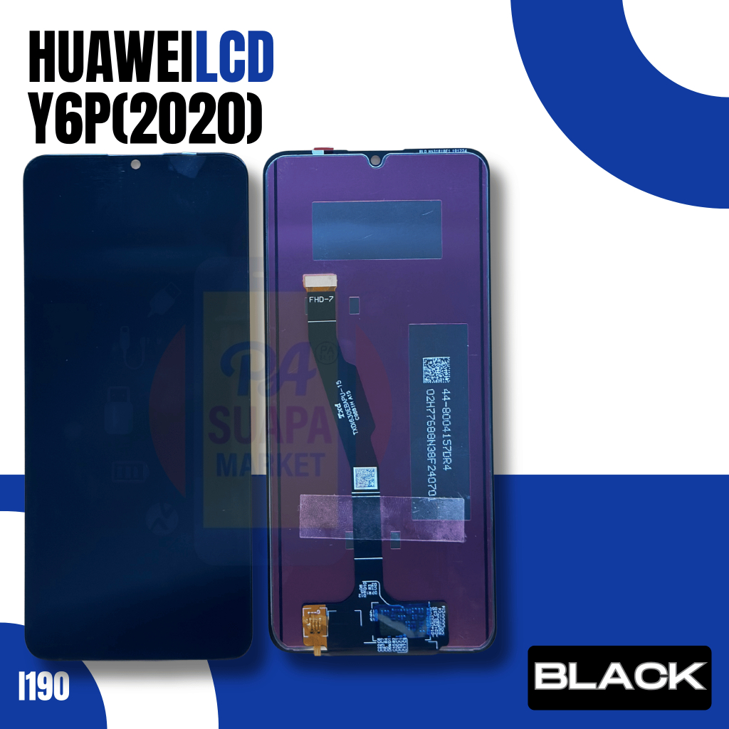 LCD Screen for Huawei Y6P(2020)(BLACK)