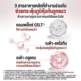 อาหารลูกแมว ชนิดเม็ด (KITTEN) อาหารเม็ด สำหรับลูกแมว อายุ 4 - 12 เดือน 400 g/1.2kg/2 kg