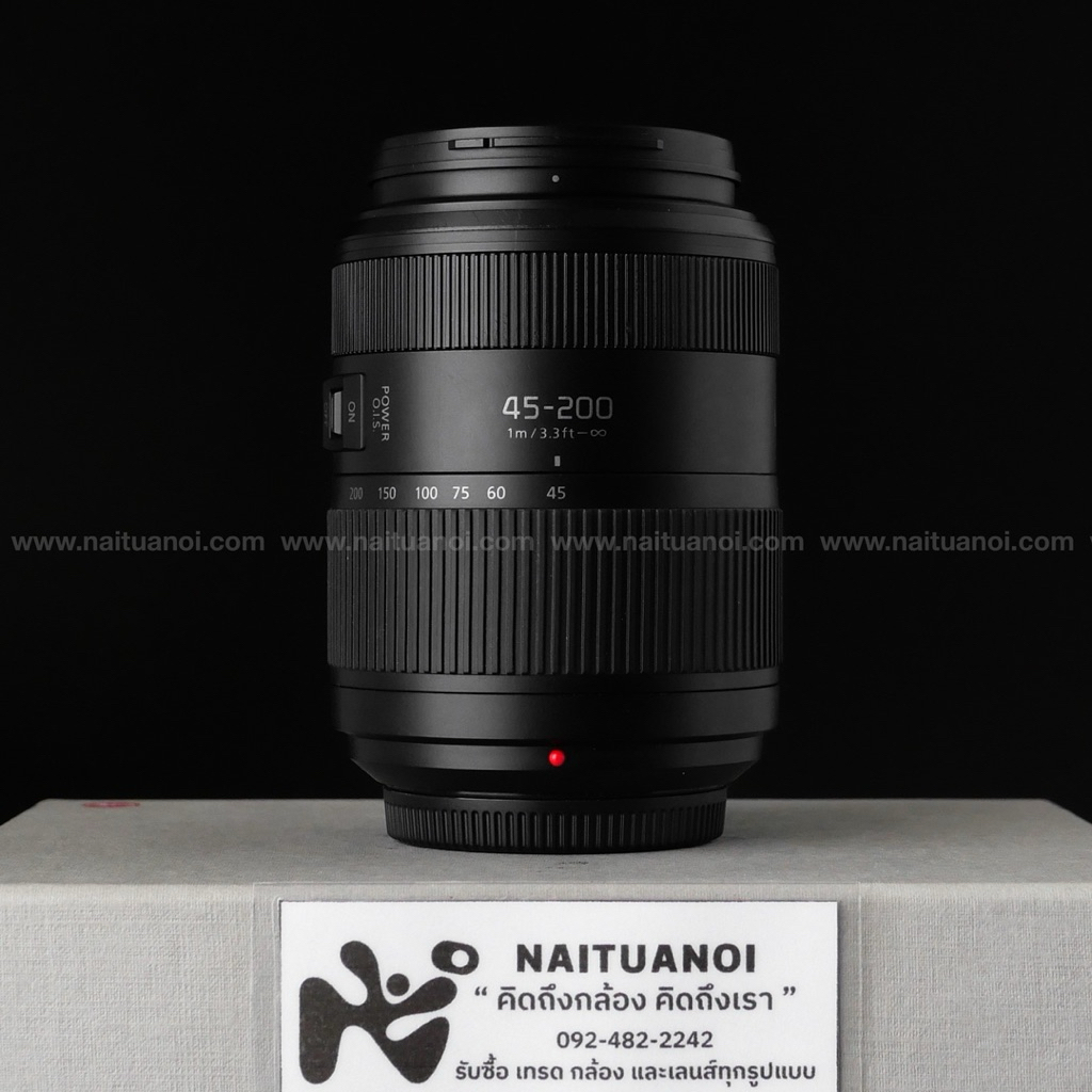 ( Used!! ) Lumix G Vario 45-200 F4-5.6 Power O.I.S Black < Mint >