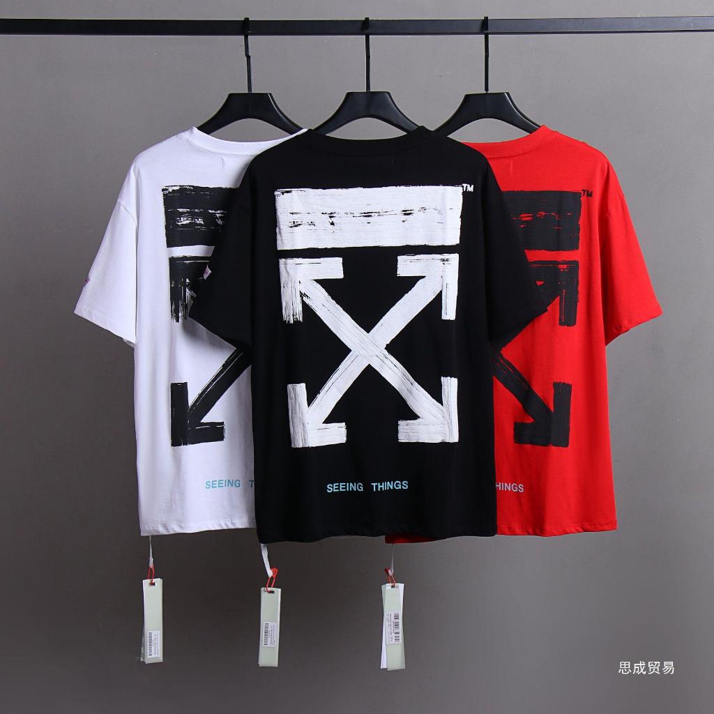 OFF WHITE Basic arrow T-shirt