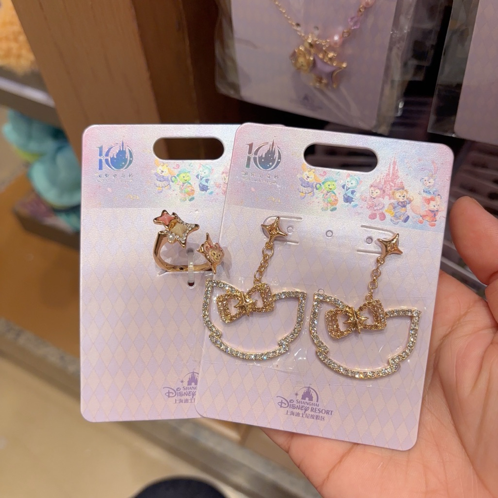 🎀 Shanghai Disney – Duffy & Friends 10th Anniversary (สร้อยข้อมือ / สร้อยคอ / ต่างหู)