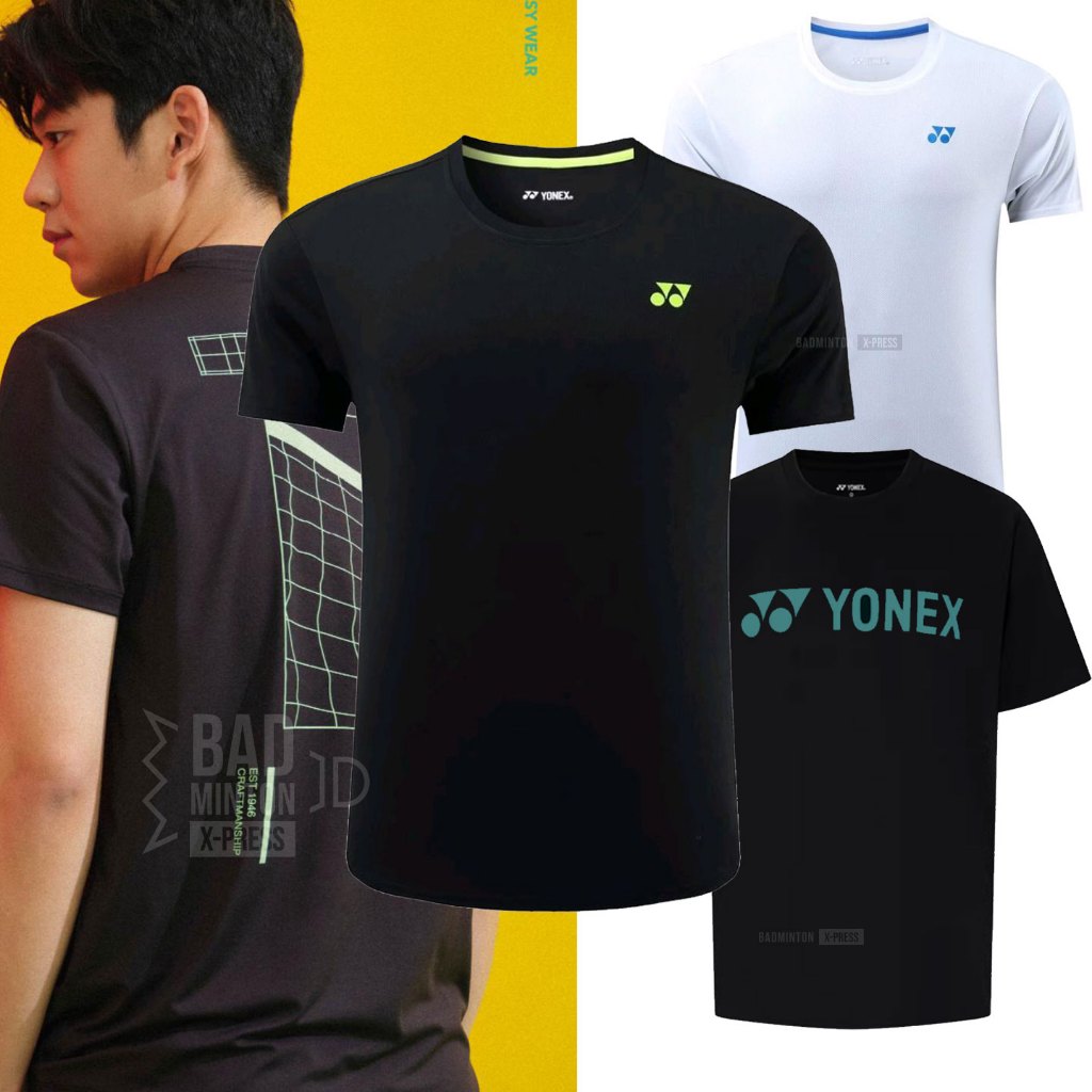 ✨ [ส่งจากไทย] เสื้อแบดมินตัน YONEX คอกลม รุ่นใหม่ปี 2025 สินค้าพร้อมส่งจากคลังสินค้าในไทย มีบริการเก็บเงินปลายทาง ✨
