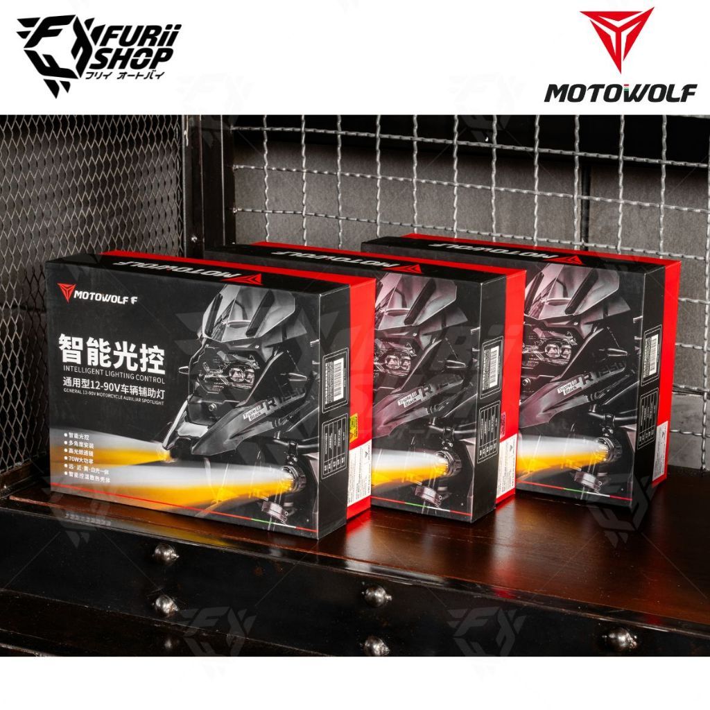 ไฟLED FOG LIGHT สปอร์ตไลท์ MOTOWOLF MDL 5006 [70W]