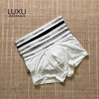 (พร้อมส่ง) Calvin Klein กางเกงชั้นในผู้ชาย Modern Cotton Stretch 3-Pack Low Rise Trunk ของแท้🇺🇸