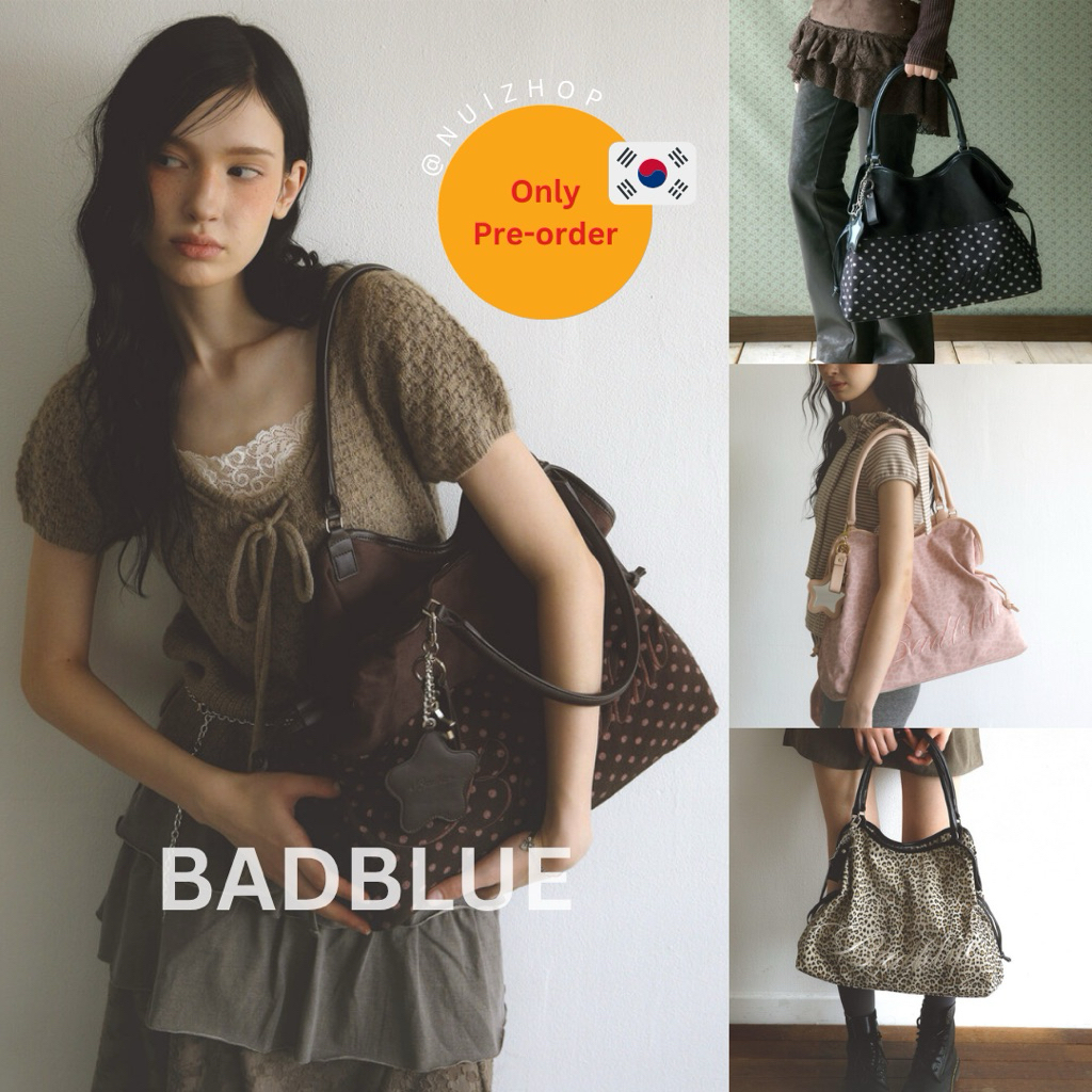 [ทักแชท Pre-order 14 days] BADBLUE🇰🇷: Mori Dimsum Bag | Badblue Bag กระเป๋าทรงน่ารัก