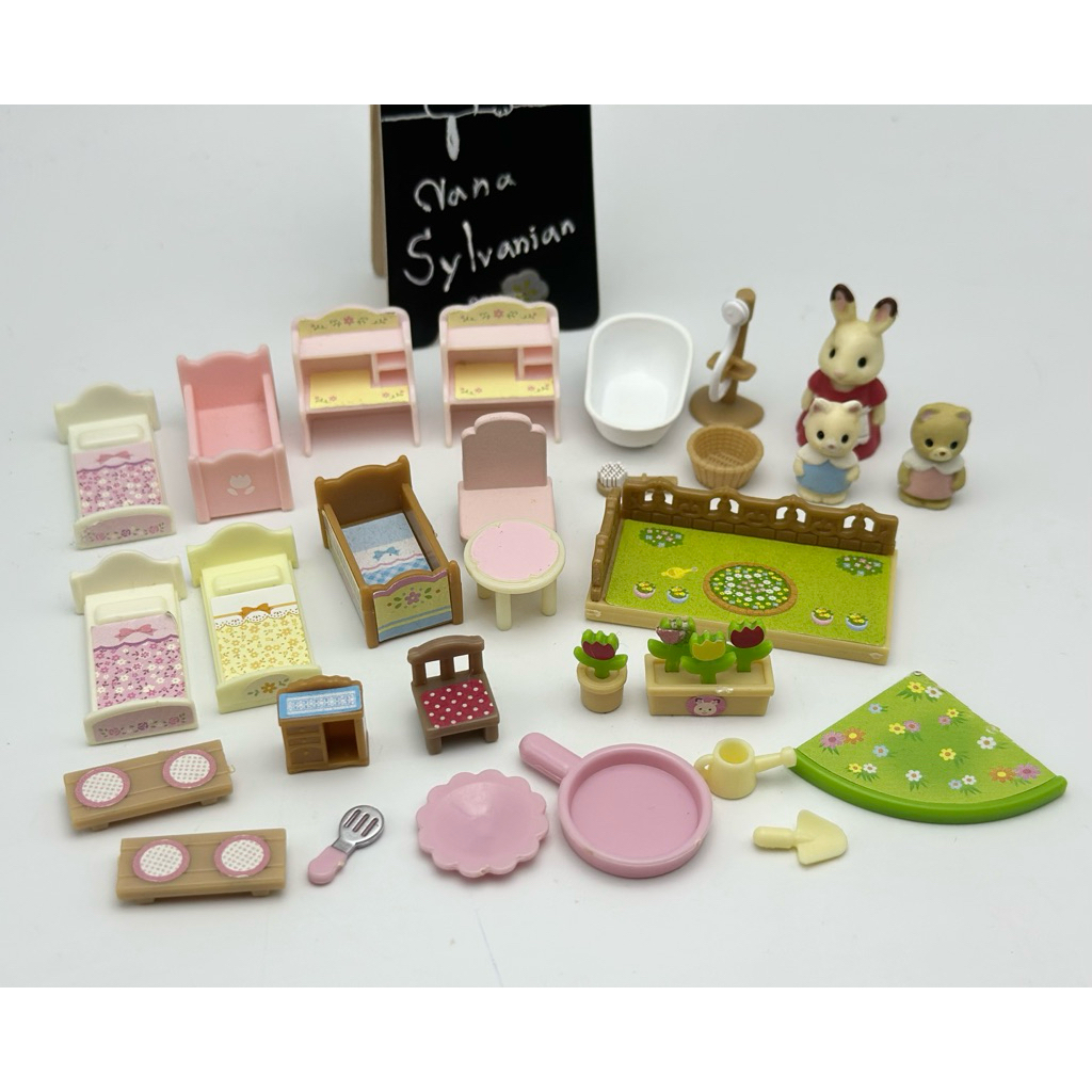 sylvanian families เฟอร์นิเจอร์ อุปกรณ์ อะไหล่มือสอง