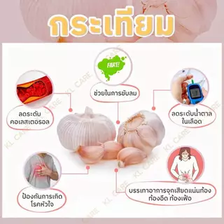 Garlic การ์ลิค กระเทียม บำรุงหัวใจ ลดไขมัน คอเลสเตอรอล อัลลิซิน Allicin 100 แคปซูล