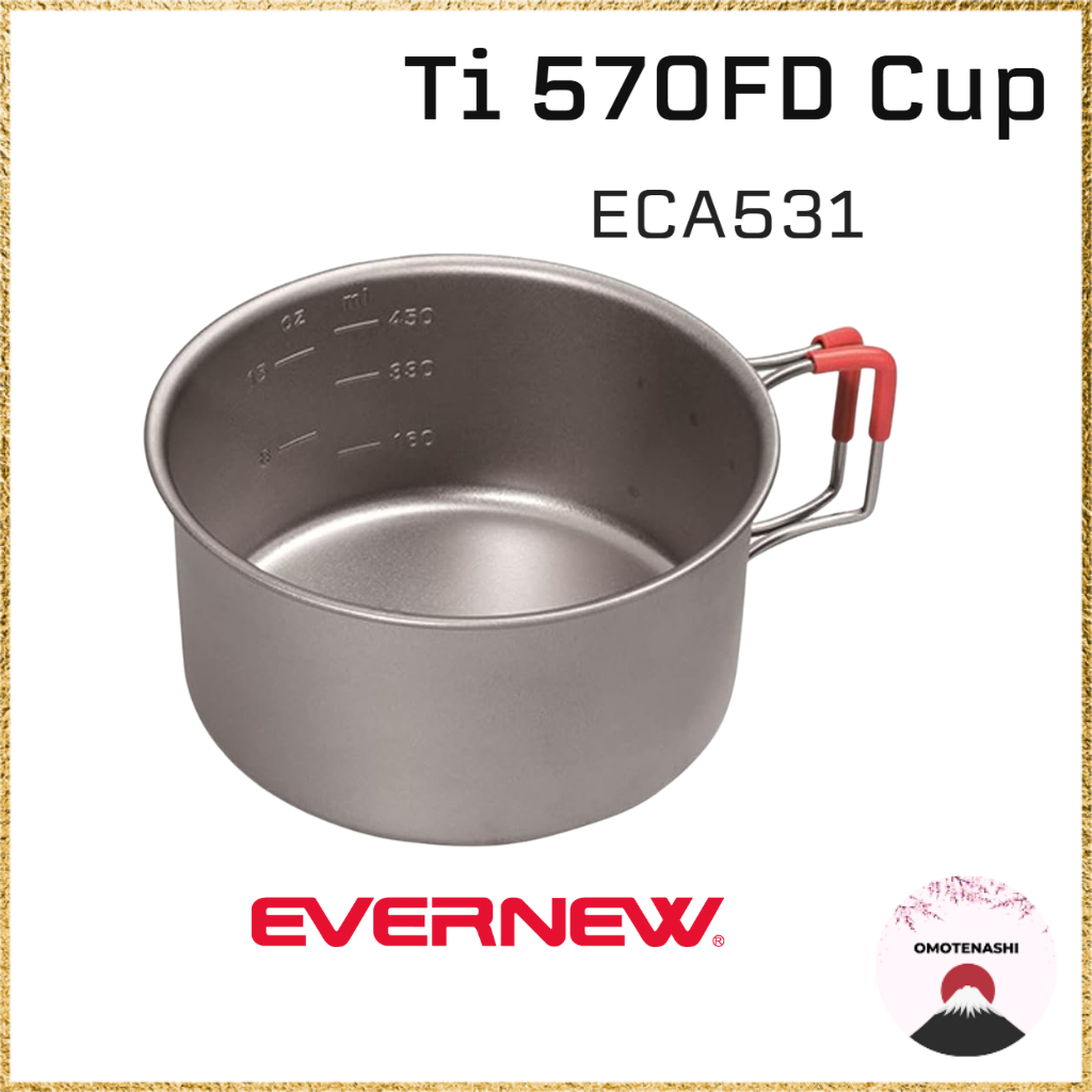 Evernew Titanium Ti 570FD Cup ECA531