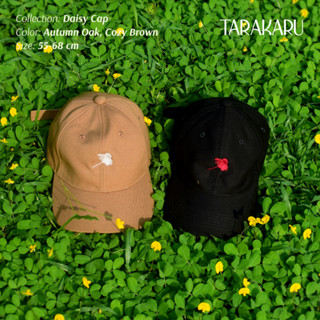 TARAKARU Daisy cap หมวกแก๊ปเดซี่ (ผ้าแคนวาส / ริปสต็อป)