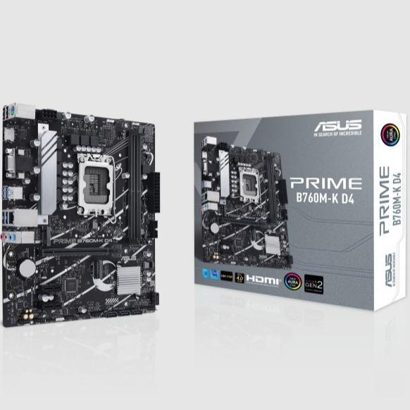ASUS PRIME B760M-K D4 MAINBOARD
