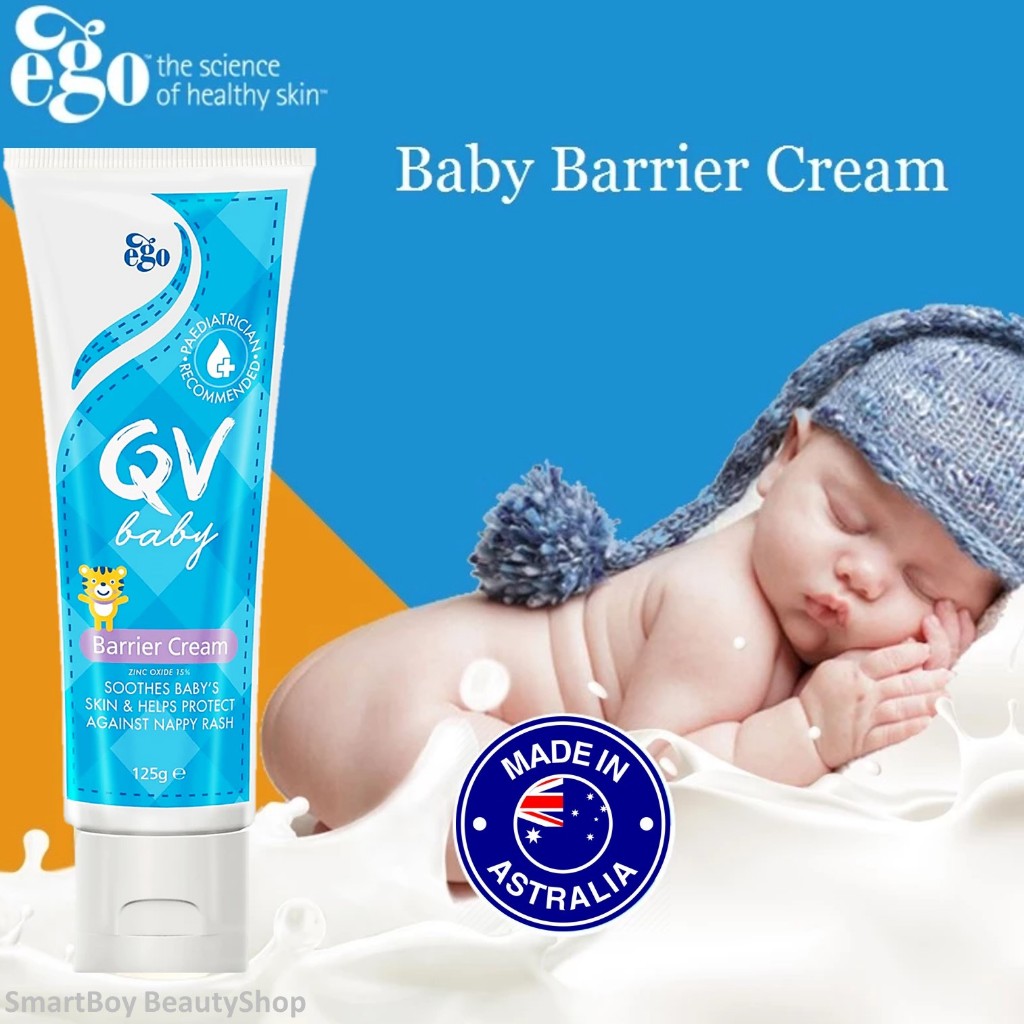 QV Baby Barrier Cream 125g ครีมทาผิวเด็กสูตรอ่อนโยนพิเศษจากออสเตรเลียของแท้พร้อมส่ง
