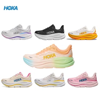 ของแท้100% HOKA ONE ONE Bondi 9 รองเท้าวิ่ง unisex