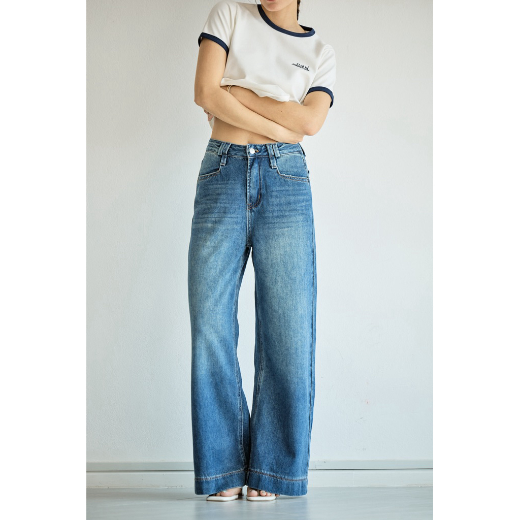 Roomry.n- Nora Jeans  กางเกงยีนส์เอวสูง