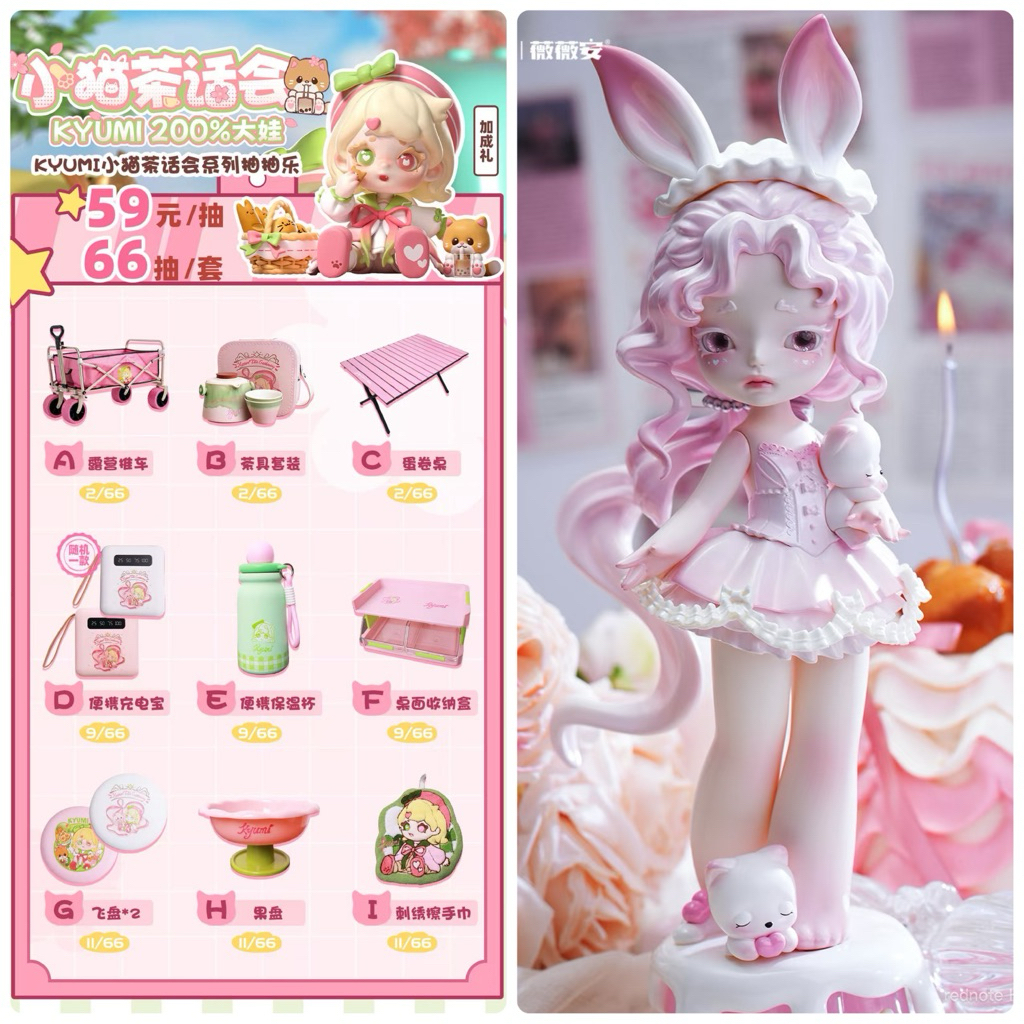 กระดาน 2 (2จุ่ม=1 วุ้น Last ย!350!)  อิจิบัง kyumi - ปาตี้น้ำชากับน้องแมวน่ารัก ; [6 จุ่มวุ้นเพิ่ม vivian]