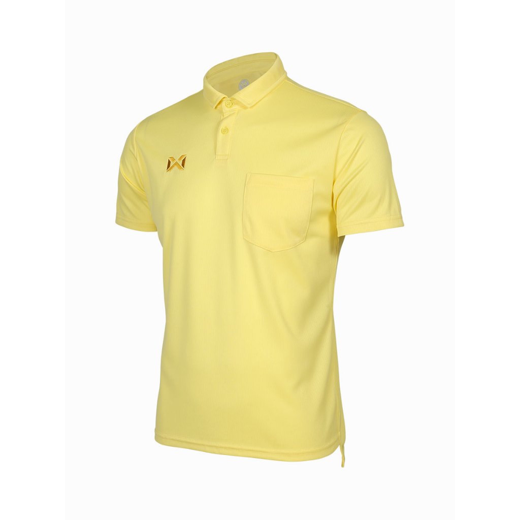 เสื้อโปโลWarrix WA-221PLACL30-YY(สีเหลืองอ่อน) ระบายอากาศและความร้อน