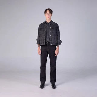 Jack Russel - Men Jeans กางเกงยีนส์ทรงสลิมคลาสสิคผู้ชาย - Handwerk J-KEANE Classic Slim Fit Indigo Midnight
