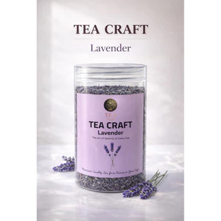 (60,80 กรัม) TEA CRAFT ชาดอกไม้พรีเมียม (กุหลาบ/หอมหมื่นลี้/คาโมมายล์/อัญชัน/ลาเวนเดอร์/คำฝอย) คัดสรรจากธรรมชาติ 100%