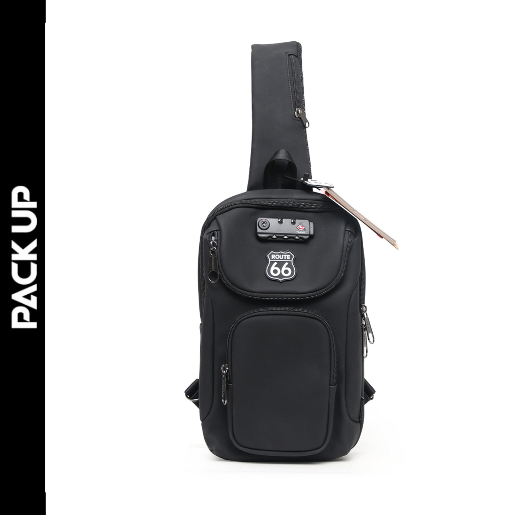 𝗣𝗔𝗖𝗞 𝗨𝗣 กระเป๋าคาดอก ROUTE 66 Model. 175
