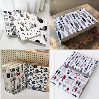ปกห่อหนังสือผ้า (Book Sleeve) New Size  A6 / B6 / A5 / A5+ /…