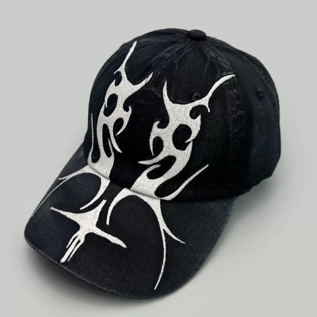 [HERMANZ] หมวกแฟชั่นแนวสตรีท รุ่น Cyber Flame Cap