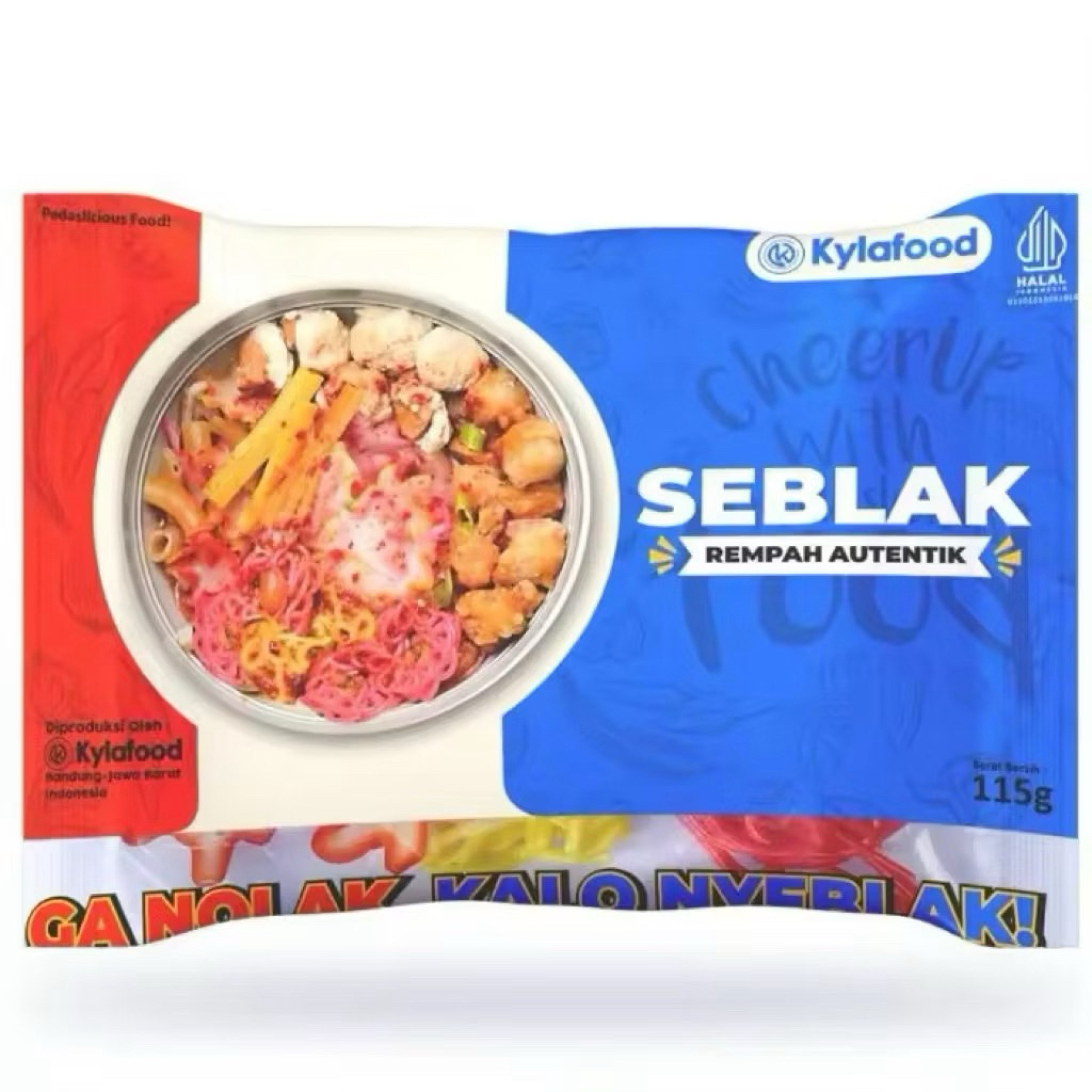 Kylafood Seblak 1 ห่อ เซบลักกึ่งสำเร็จรูป อร่อย นำเข้าจากอินโดนีเซีย ขายดี