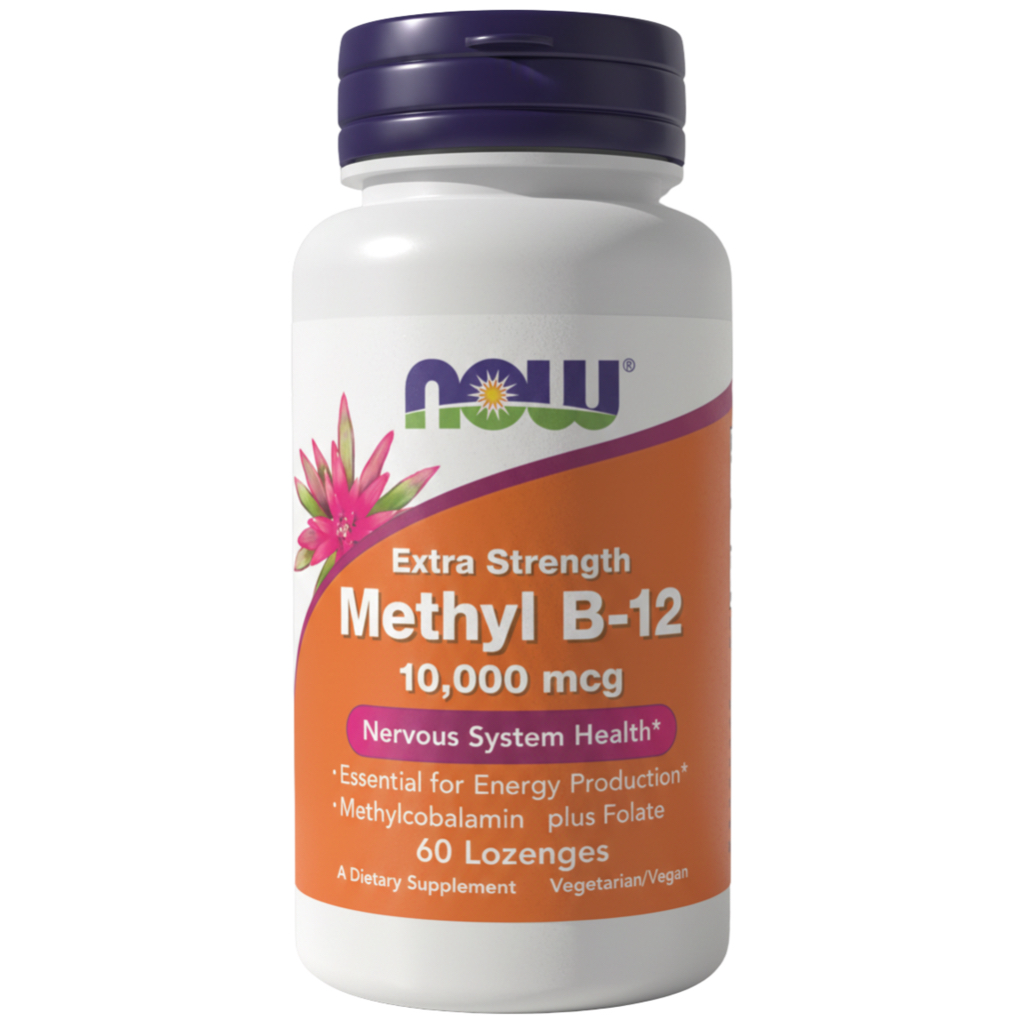 Methyl B-12 10,000 MCG (60 Lozenges) by NOW Foods (0501)