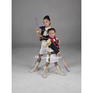 พร้อมส่ง ชุด Mira Rumi Zoey จาก k-pop demon hunters 2-10ขวบ
