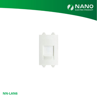 NANO เต้ารับคอมพิวเตอร์ LAN (CAT6) ขนาด 1 ช่อง Classic serie…